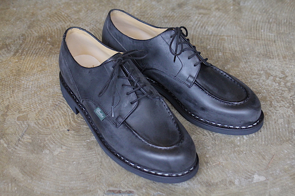 超美品Paraboot CHAMBORD NOIR UK8.5 ブラック