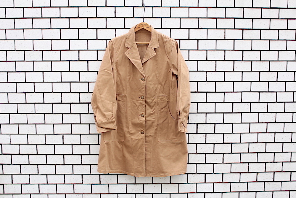 全国通販 Women Dead Stock デッドストック 40s Britsh Military Drill Work Coat イギリス 軍ワークコート Post 78 Online Store 東京 都立大学駅前のセレクトショップ