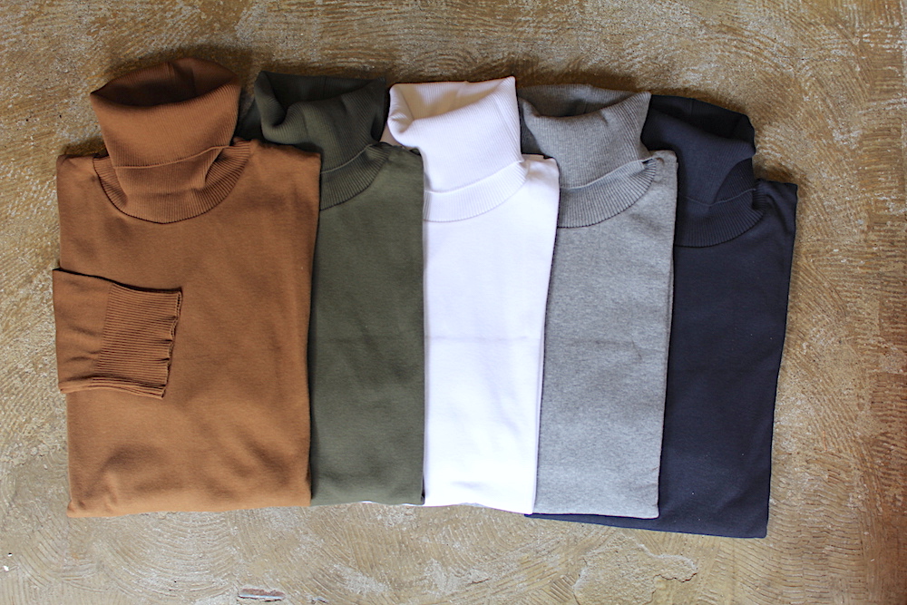 全国通販 Gicipi ジチピ Turtle Neck Top Cotone Soft コットン