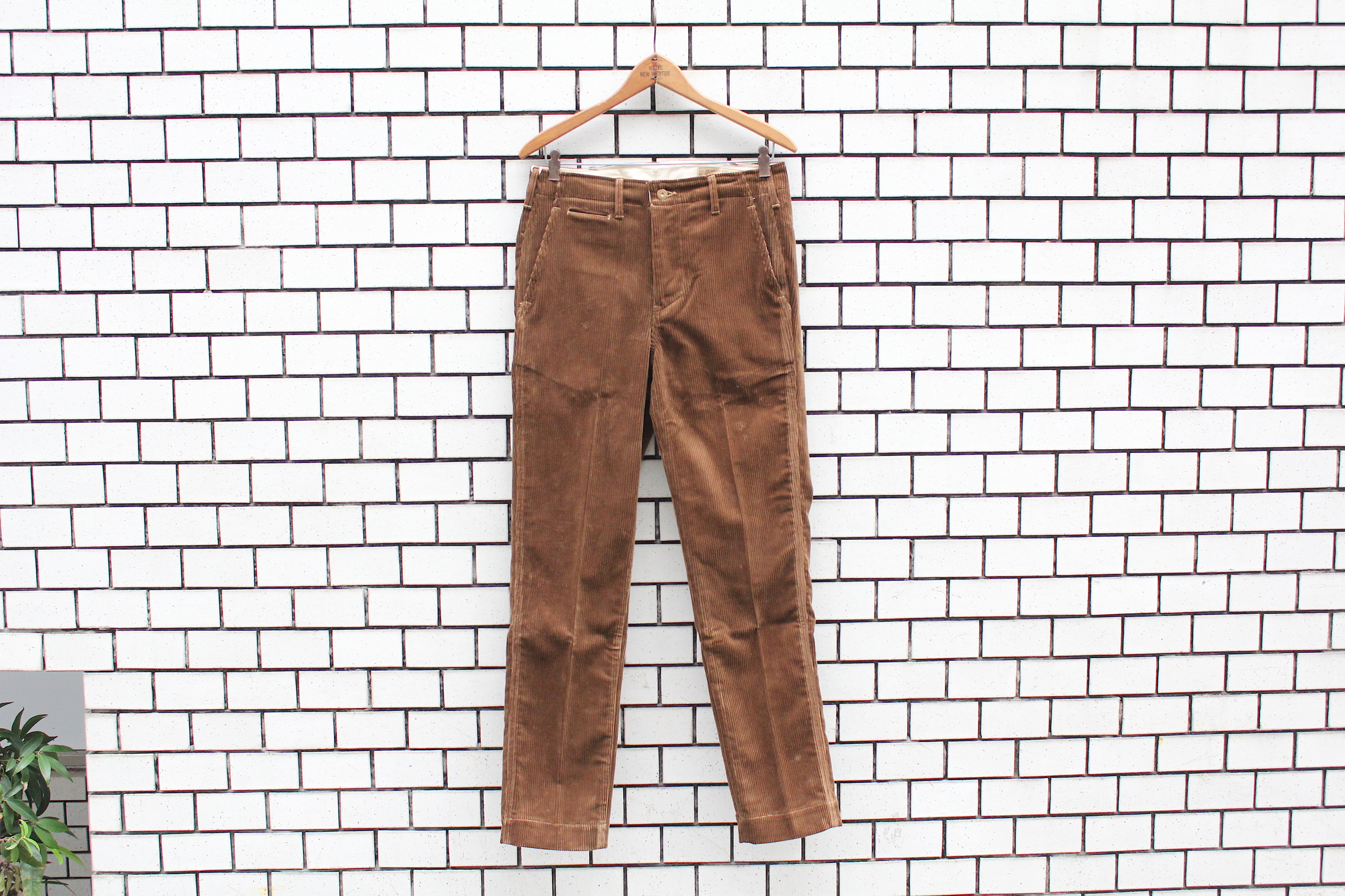 全国通販 Boncoura ボンクラ 41 太畝コール天 ブラウン 41 8 Wale Corduroy Brown Post 78 Online Store 東京 都立大学駅前のセレクトショップ