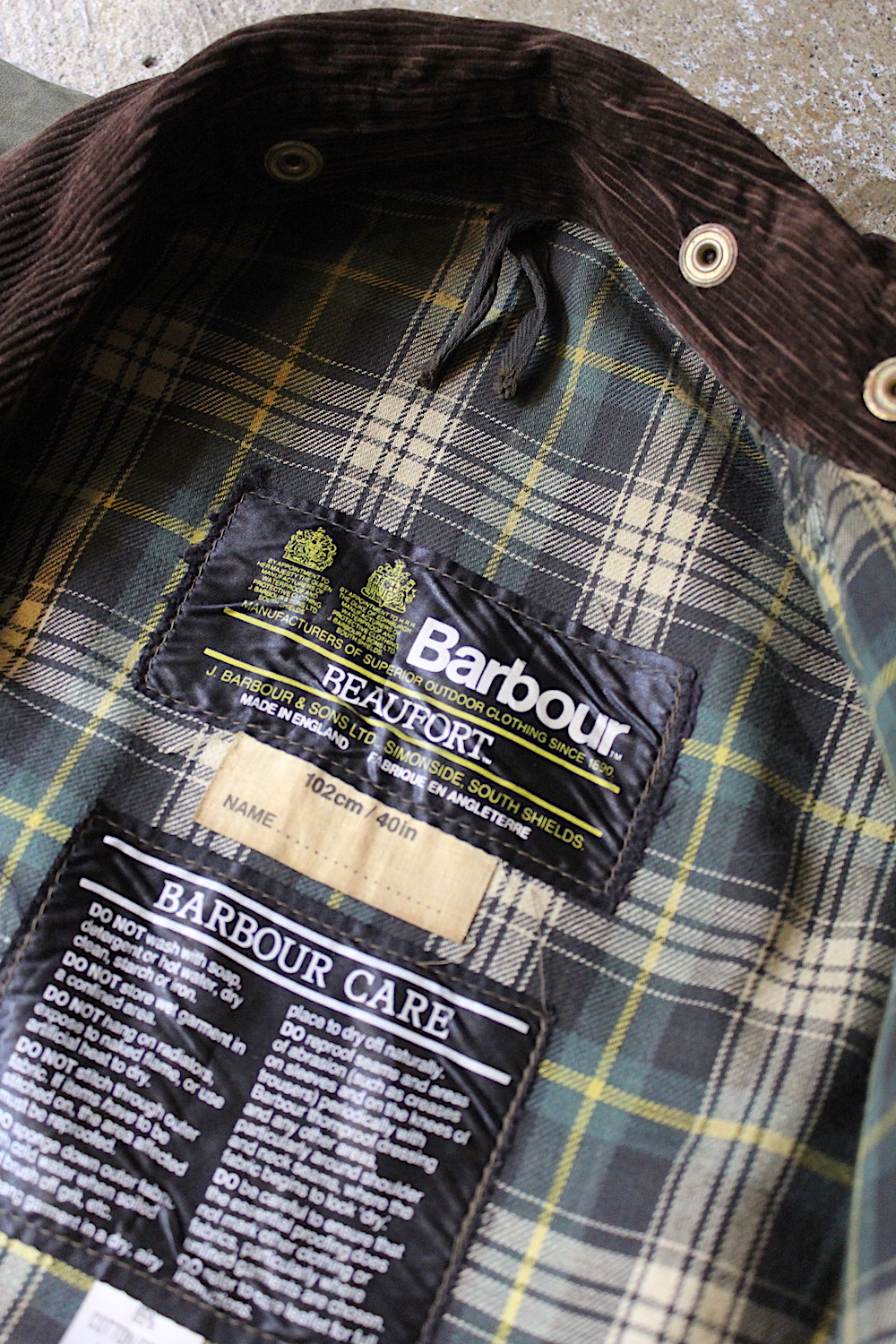 barbour beaufort mens Silver