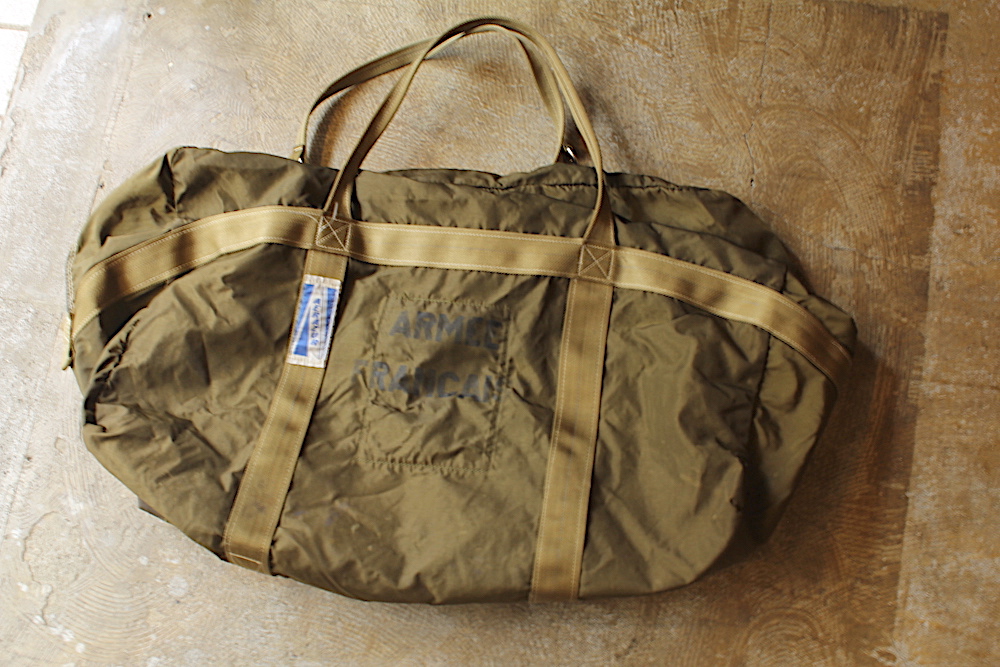 全国通販 Vintage 80 90s French Air Force Paratrooper Bag フランス軍パラシュートバッグ 5 Post 78 Online Store 東京 都立大学駅前のセレクトショップ