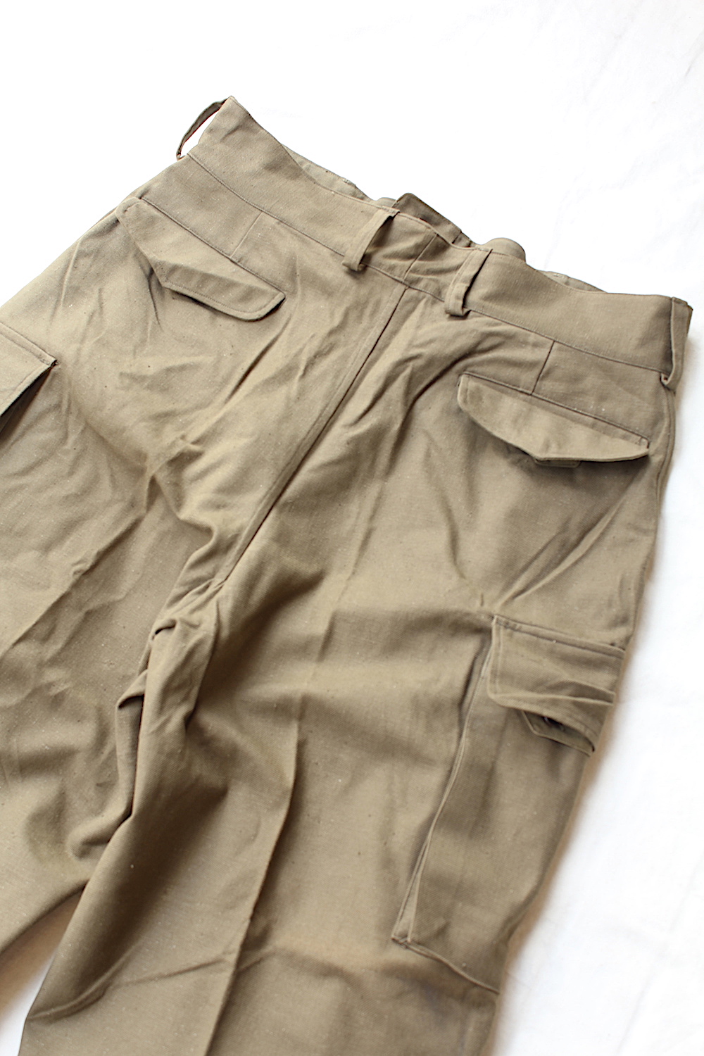 M47 ほぼデットストック French Army M47 Trousers First Size 21 Canvas