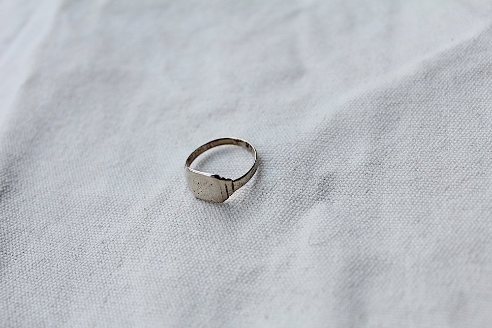 全国通販 Vintage ヴィンテージ 70s Euro Silver Ring シルバーリング 16 5号 60 Post 78 Online Store 東京 都立大学駅前のセレクトショップ