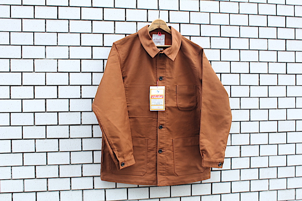 全国通販 Le Sans Pareil Cotton Mole Skin Traditional Coverall ルサンパレイユ ブラウンモールスキンジャケット Brown Post 78 Online Store 東京 都立大学駅前のセレクトショップ