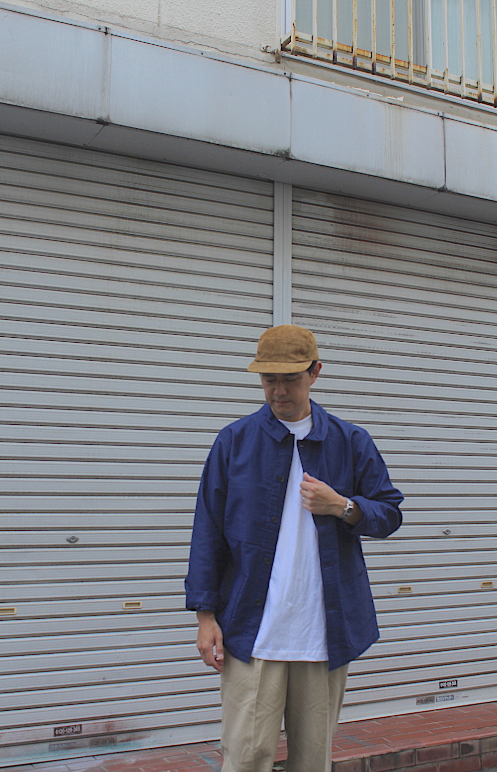 全国通販 Le Sans Pareil Cotton Mole Skin Traditional Coverall ルサンパレイユ ネイビーモールスキンジャケット Navy Post 78 Online Store 東京 都立大学駅前のセレクトショップ