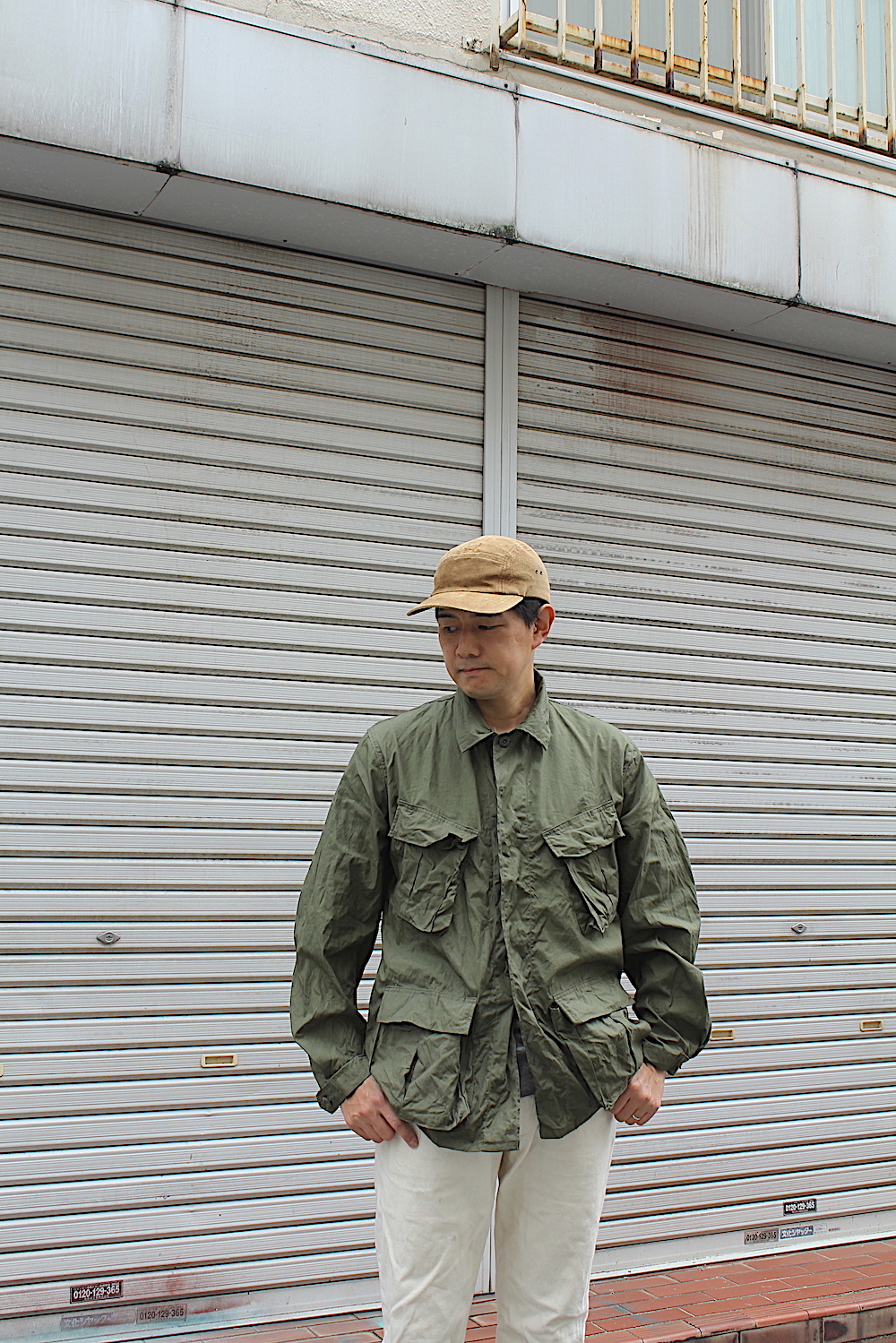 70s US ARMY ジャングルファティーグジャケット ボロ