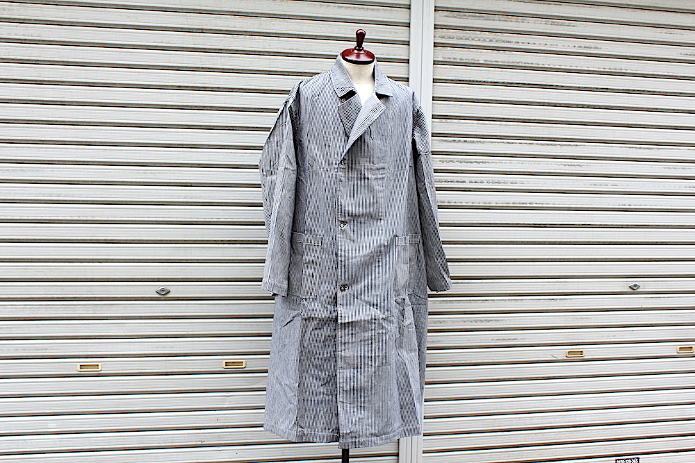 全国通販】DEAD STOCK 30-40s SWEDISH ARMY”HOSPITAL STRIPE COAT ...