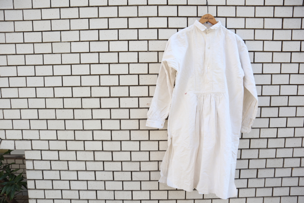 全国通販 Women S Vintage Linen Long Shirts ヴィンテージ リネンロングシャツ 刺繍右 1 Post 78 Online Store 東京 都立大学駅前のセレクトショップ