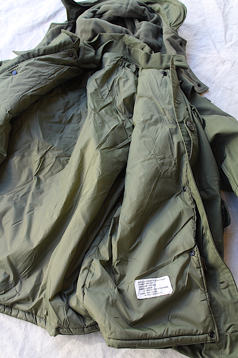 ジャケット カナダ軍IECS（改良型環境服装システム）フリース