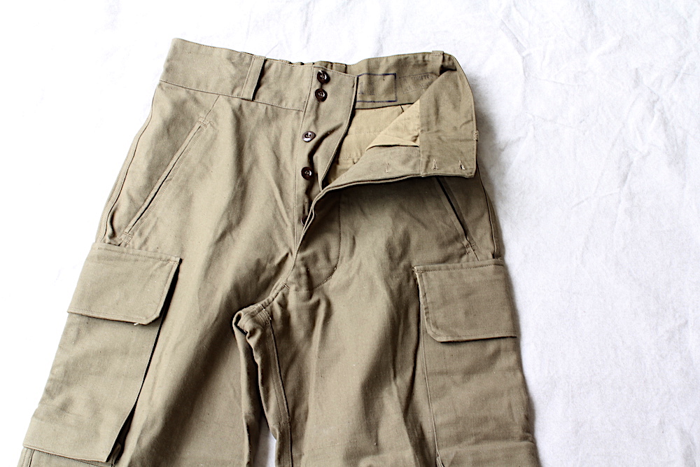 全国通販】DEAD STOCK 50's French Military”M-47 Cargo Pants 前期