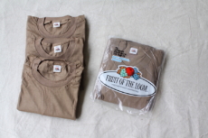 DEAD STOCK 80s US MILITARY”FRUIT OF THE LOOM PACK TEE 