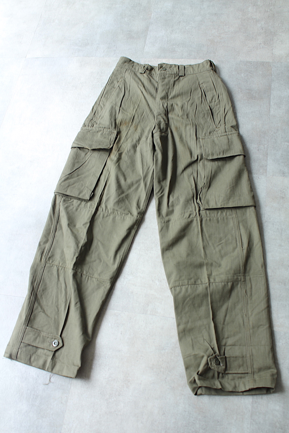 全国通販】DEAD STOCK 60s FRENCH ARMY”M47 CARGO PANTS 後期