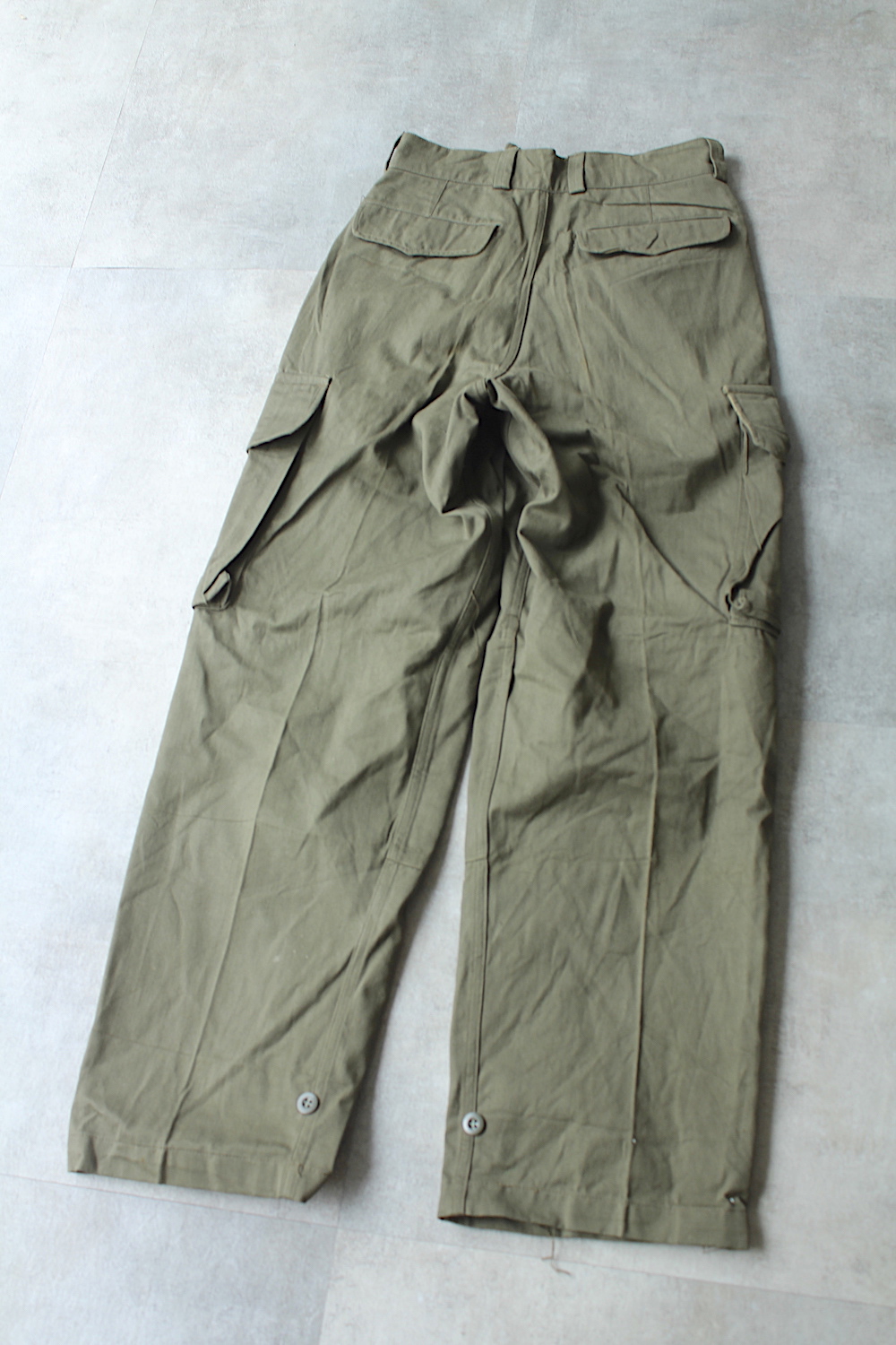 全国通販】DEAD STOCK 60s FRENCH ARMY”M47 CARGO PANTS 後期 