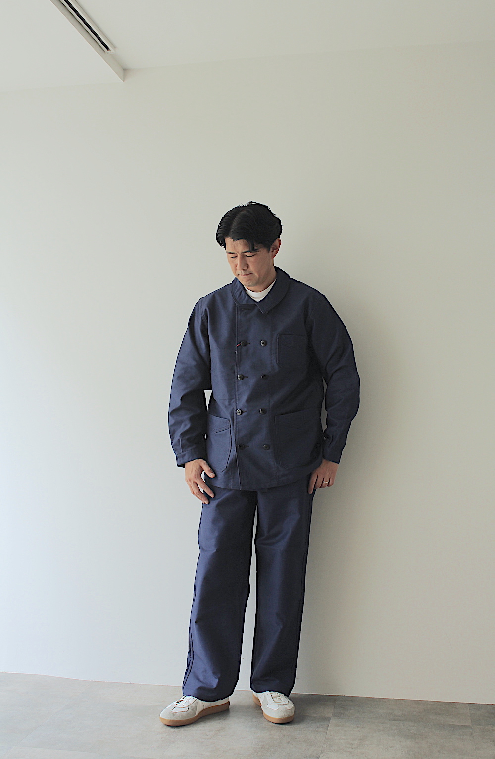 ルサンパレイユ アニキ別注モールスキンジャケット40 Le Sans Pareil