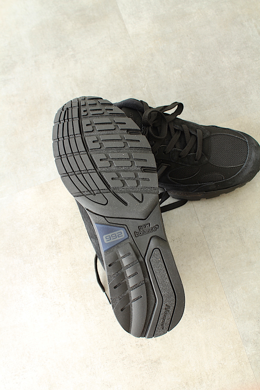 全国通販】NEW BALANCE”M992 EA”ALL BLACK SIZE US 9D(27cm