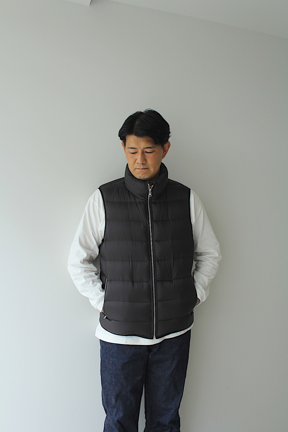 新品　TENC Down Liner VEST Vest Down Liner | Ten c ®
