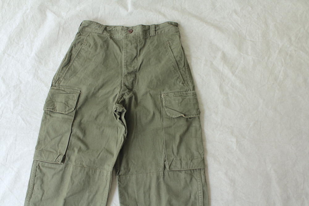 全国通販】VINTAGE 60s French Military”M-47 Cargo Pants 後期