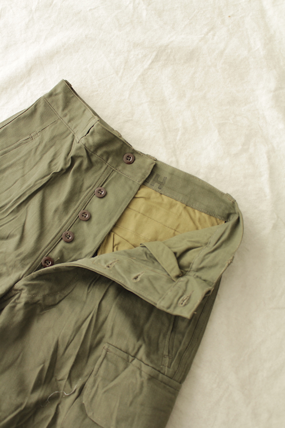 全国通販】DEAD STOCK 60s FRENCH ARMY”M47 CARGO PANTS 後期