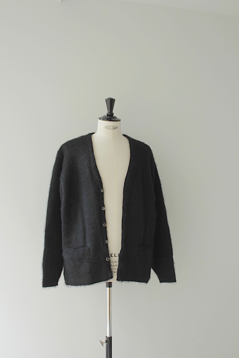 JACKSON MATISSE Mohair Cardigan BLACK