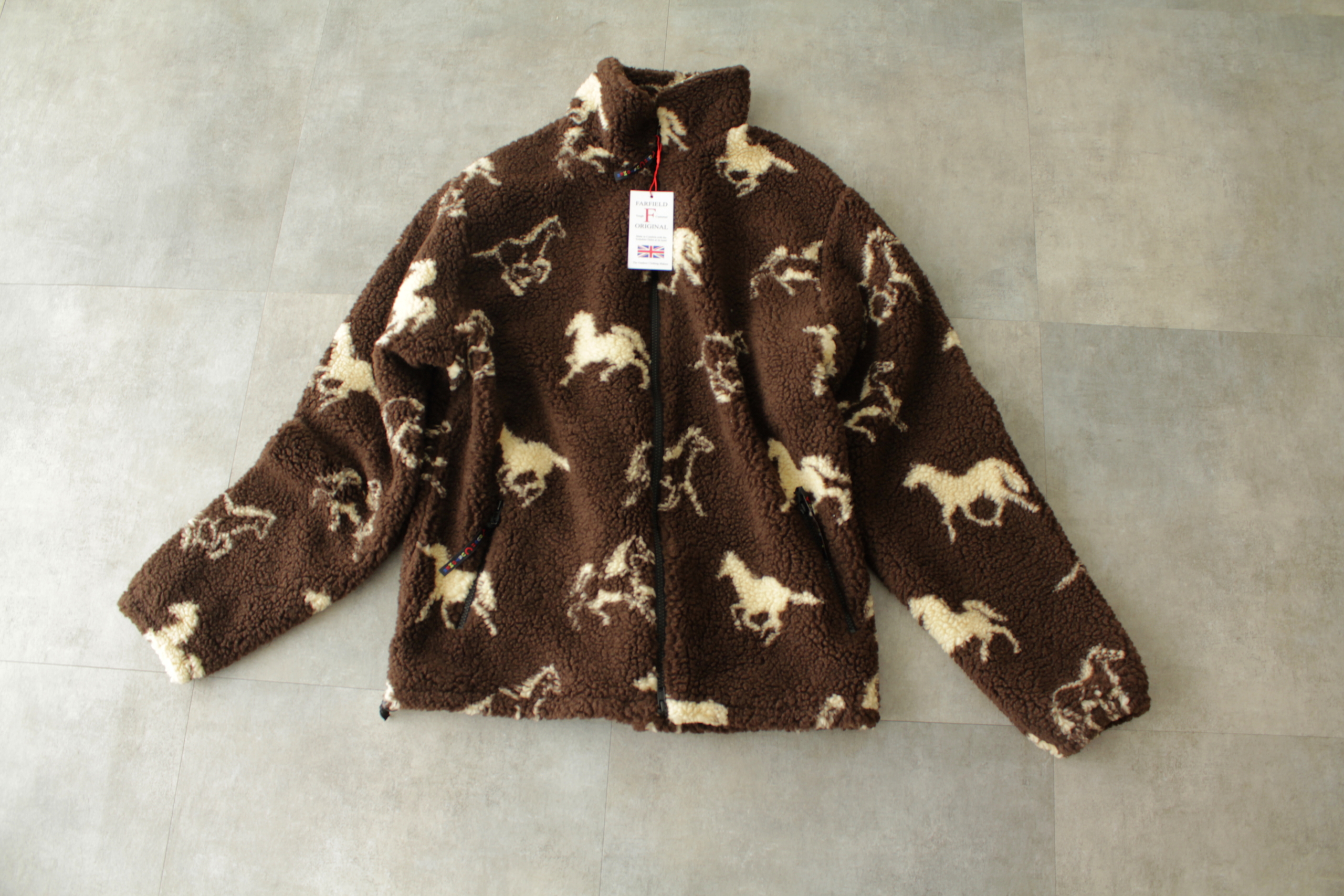 全国通販 Farfield Original Fell Boa Fleece Jacket ファーフィールドオリジナル Brown Horse Made In Uk Post 78 Online Store 東京 都立大学駅前のセレクトショップ