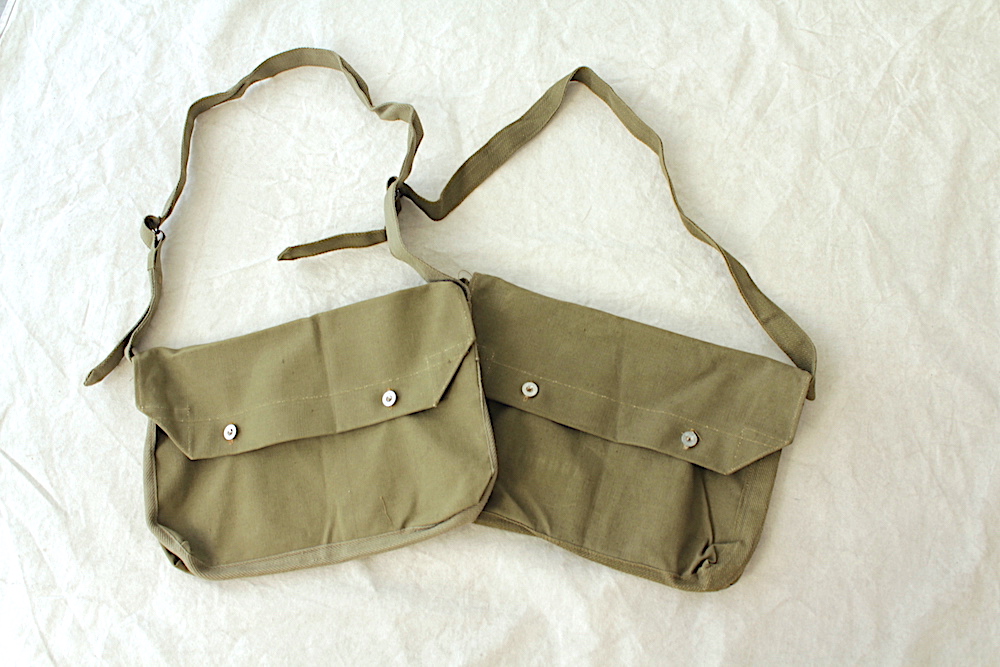 Dead stock 60’s French Army musette bag