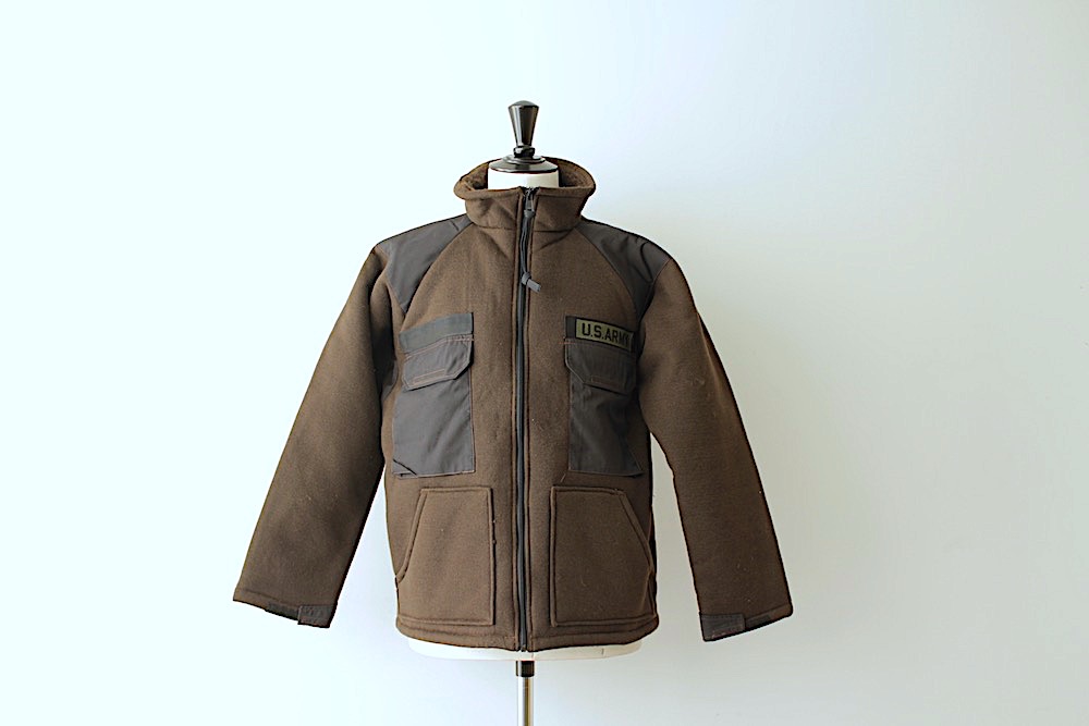 全国通販】DEAD STOCK 90s US ARMY”BROWN BEAR JACKET with US ARMY 