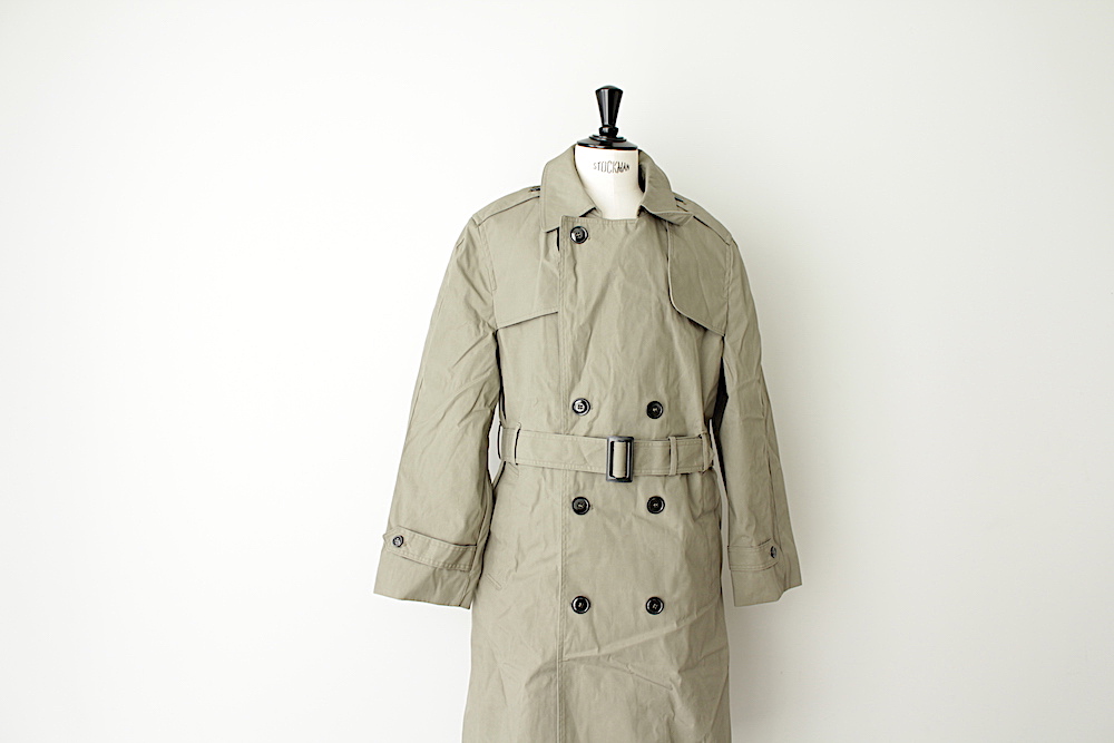 米軍　トレンチコート　COAT ALL WEATHER　１０R　美品　ミリタリー