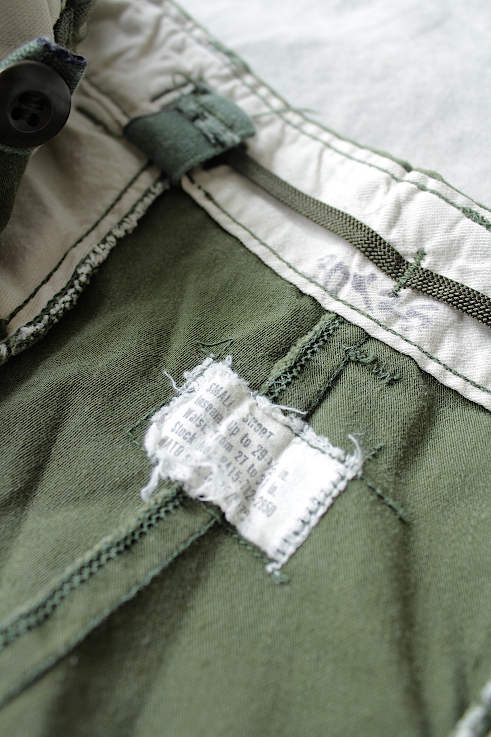 全国通販】VINTAGE 74s US ARMY M65 FIELD TROUSERS