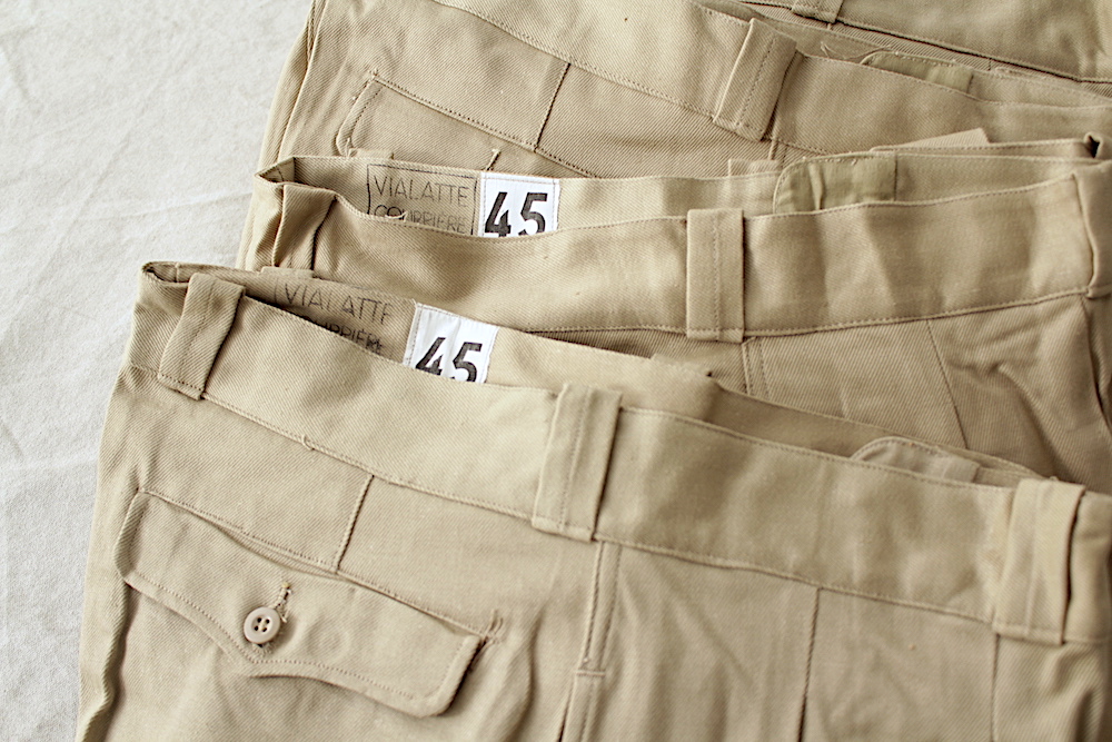 定番人気2023 w79cm France M52 Chinos pants フランス軍の通販 by 55's shop｜ラクマ 