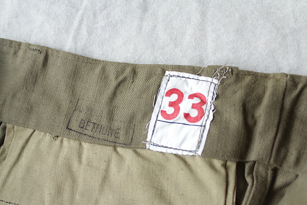 全国通販】DEAD STOCK 50s FRENCH ARMY”M47 CARGO PANTS 前期 