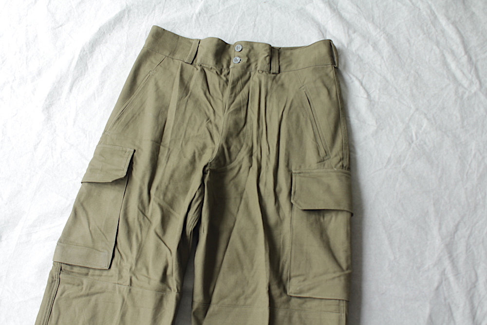 全国通販】DEAD STOCK 50's French Military M-47 Cargo Pants 前期