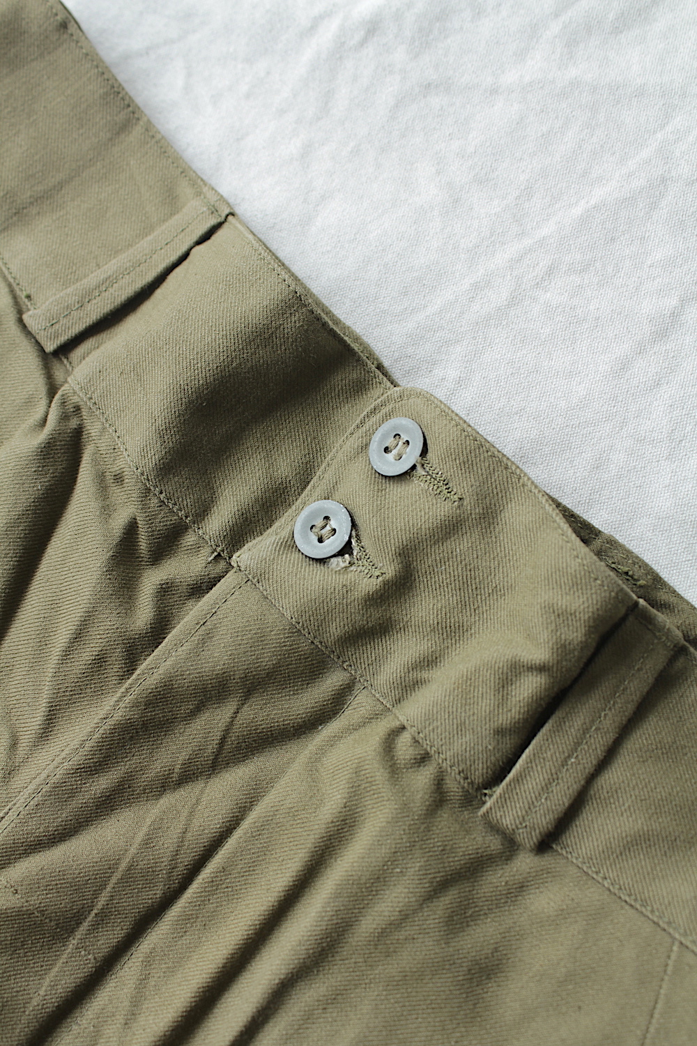 全国通販】DEAD STOCK 50's French Military M-47 Cargo Pants 前期