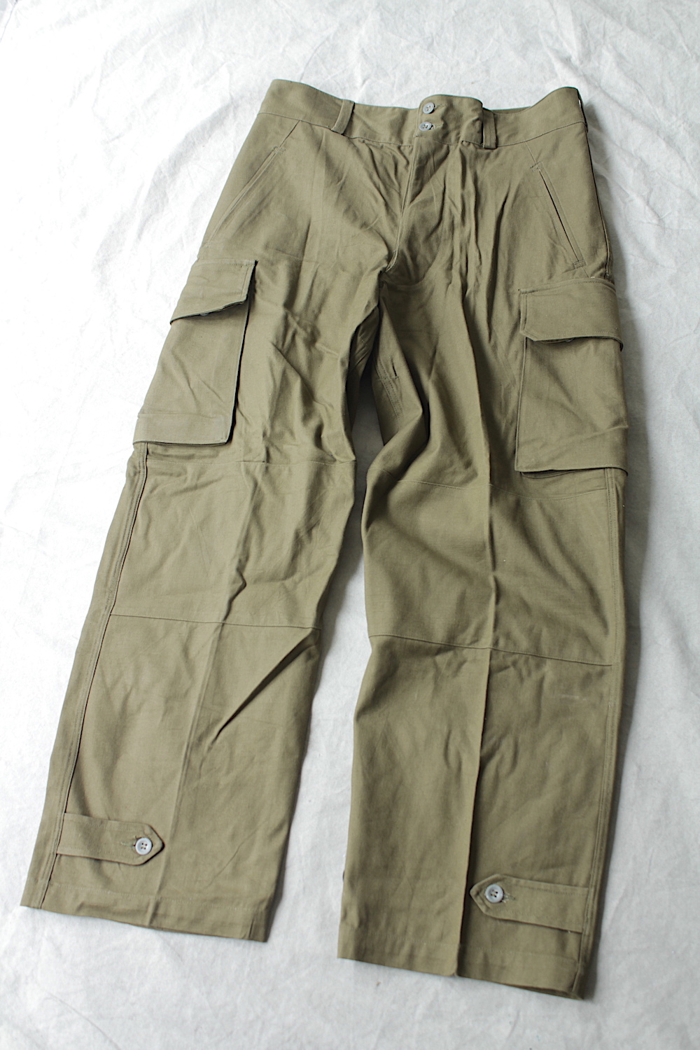 全国通販】DEAD STOCK 50's French Military M-47 Cargo Pants 前期 ...