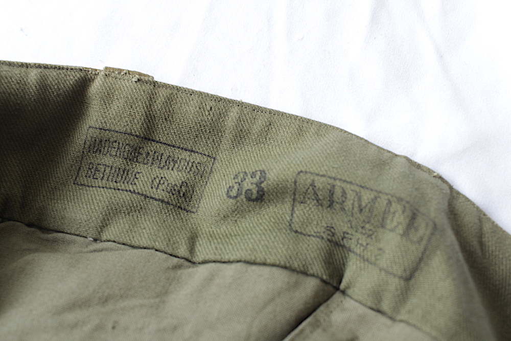 全国通販】DEAD STOCK 50s FRENCH ARMY”M47 CARGO PANTS 前期