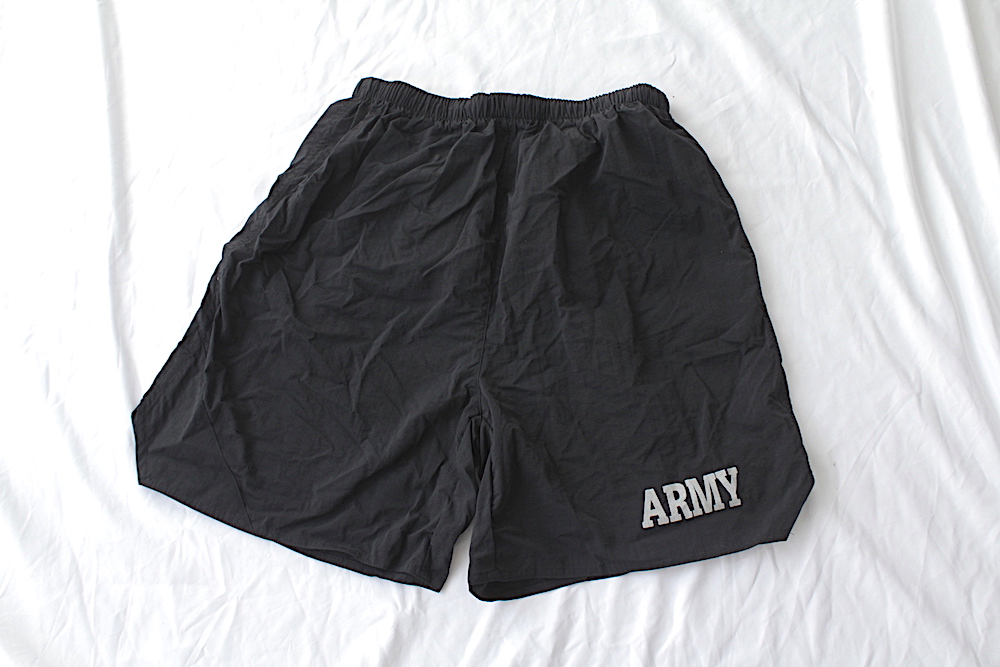 Vintage デッドストック！ US ARMY shorts 黒 サイズS