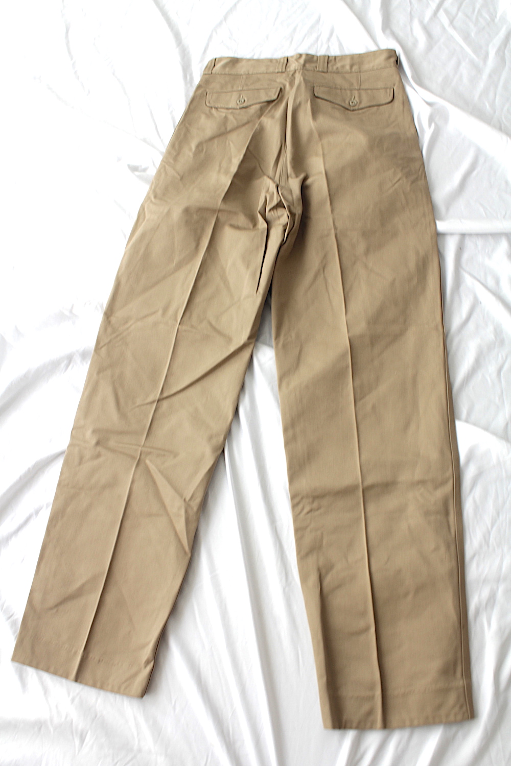 60s French Army M-52 Chino Trousers 80L | eclipseseal.com