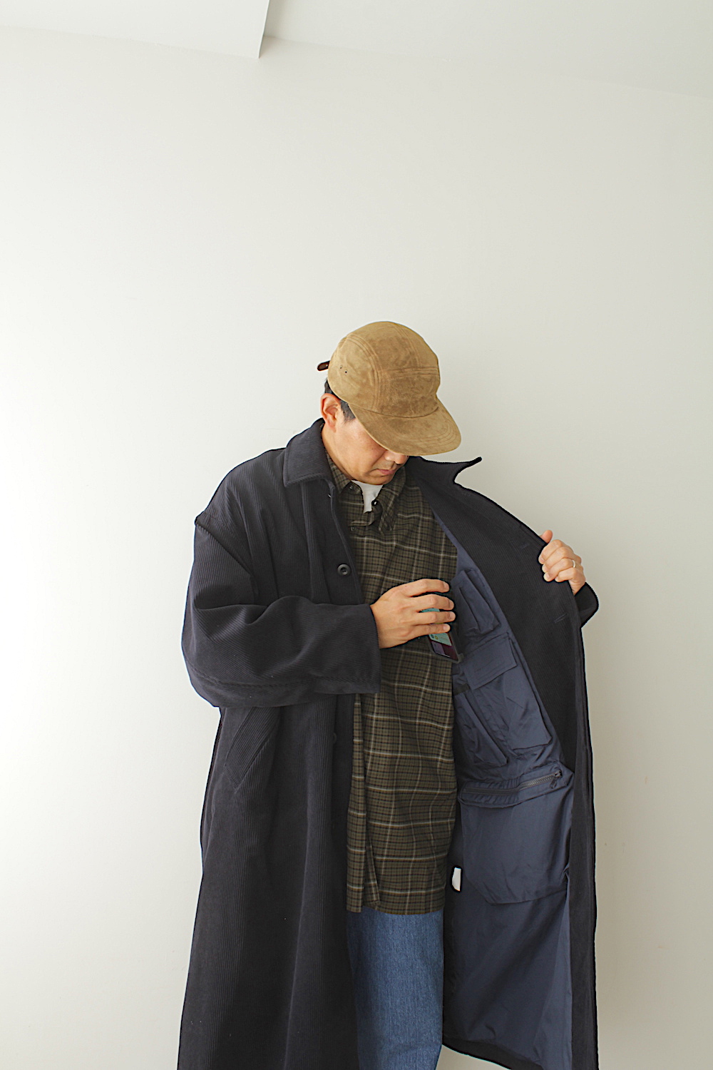 FreshService SOLOTEX CORDUROY  OVER COAT