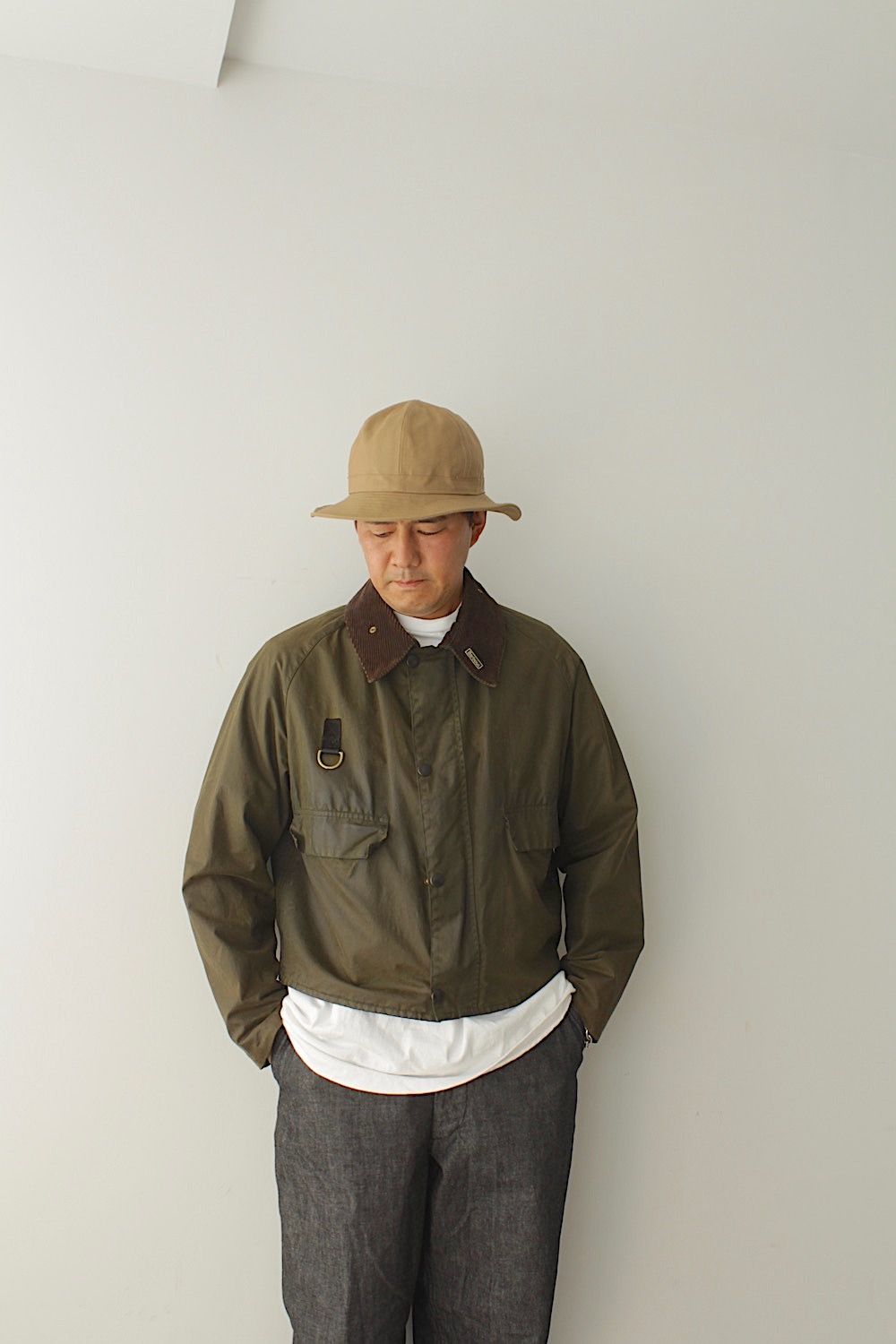 一番の贈り物 「希少」Barbour Barbour spay 90s 90s イギリス製L