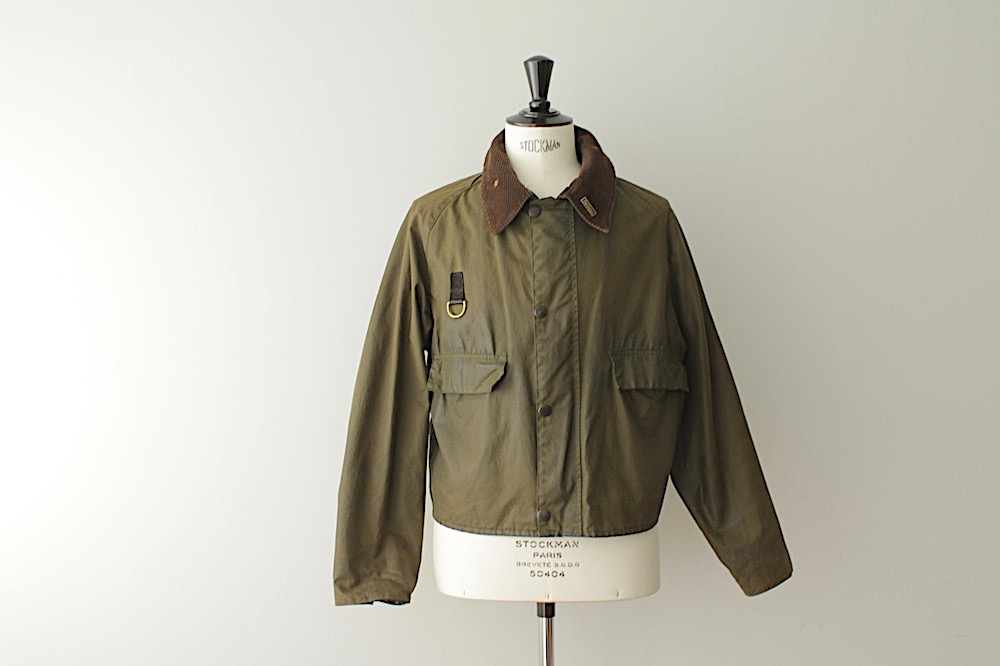 07.barbour　SPEY　Ｌsize　vintage　セージ