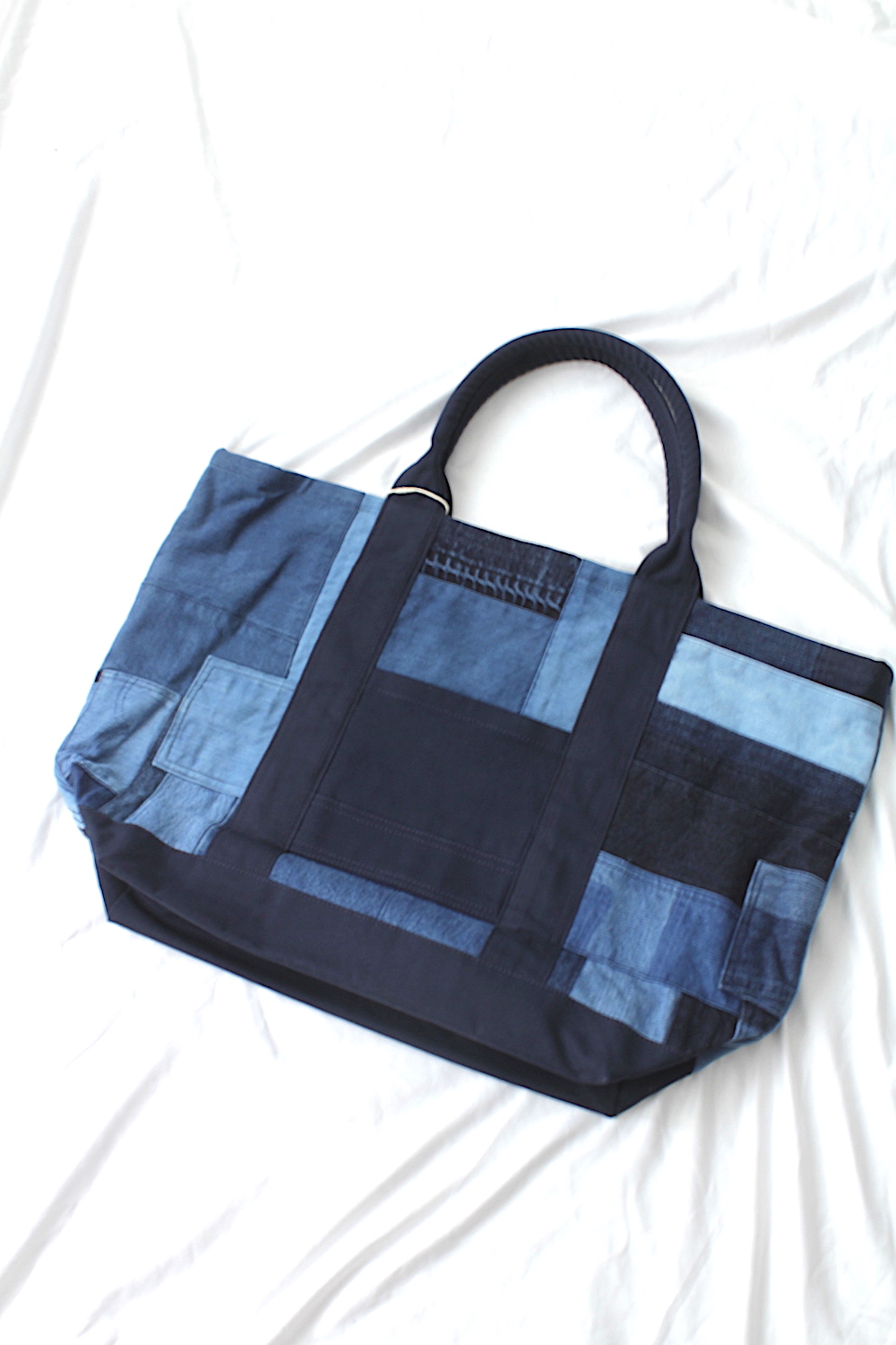No.634【DENIM✖️SIDEpocket ToteBag】カートバッグ