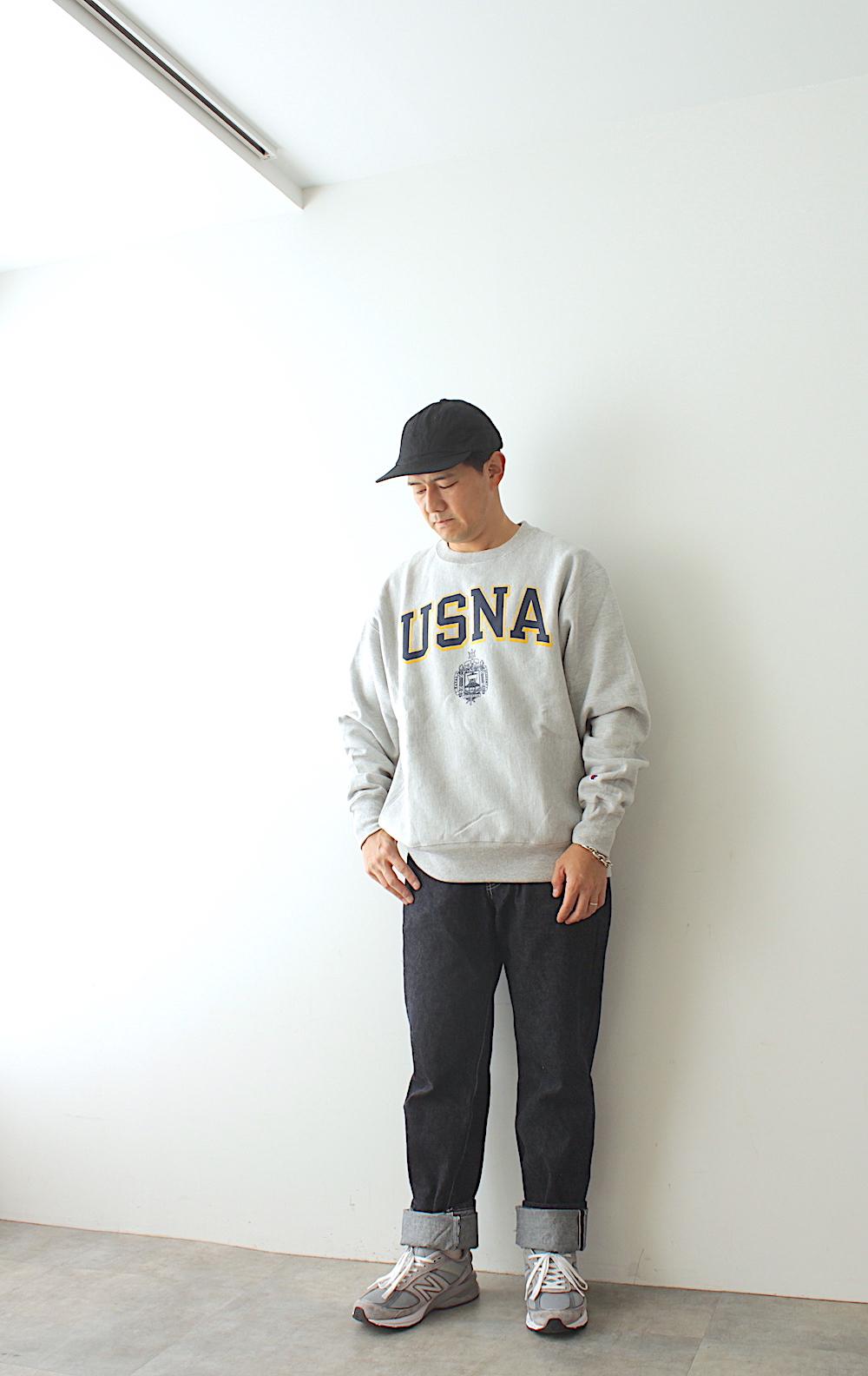 楽ギフ_包装】 champion USNA クルーネック スウェット S | everestfin.com