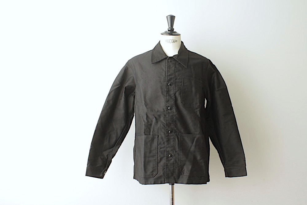 貴重 french black molskin jacket