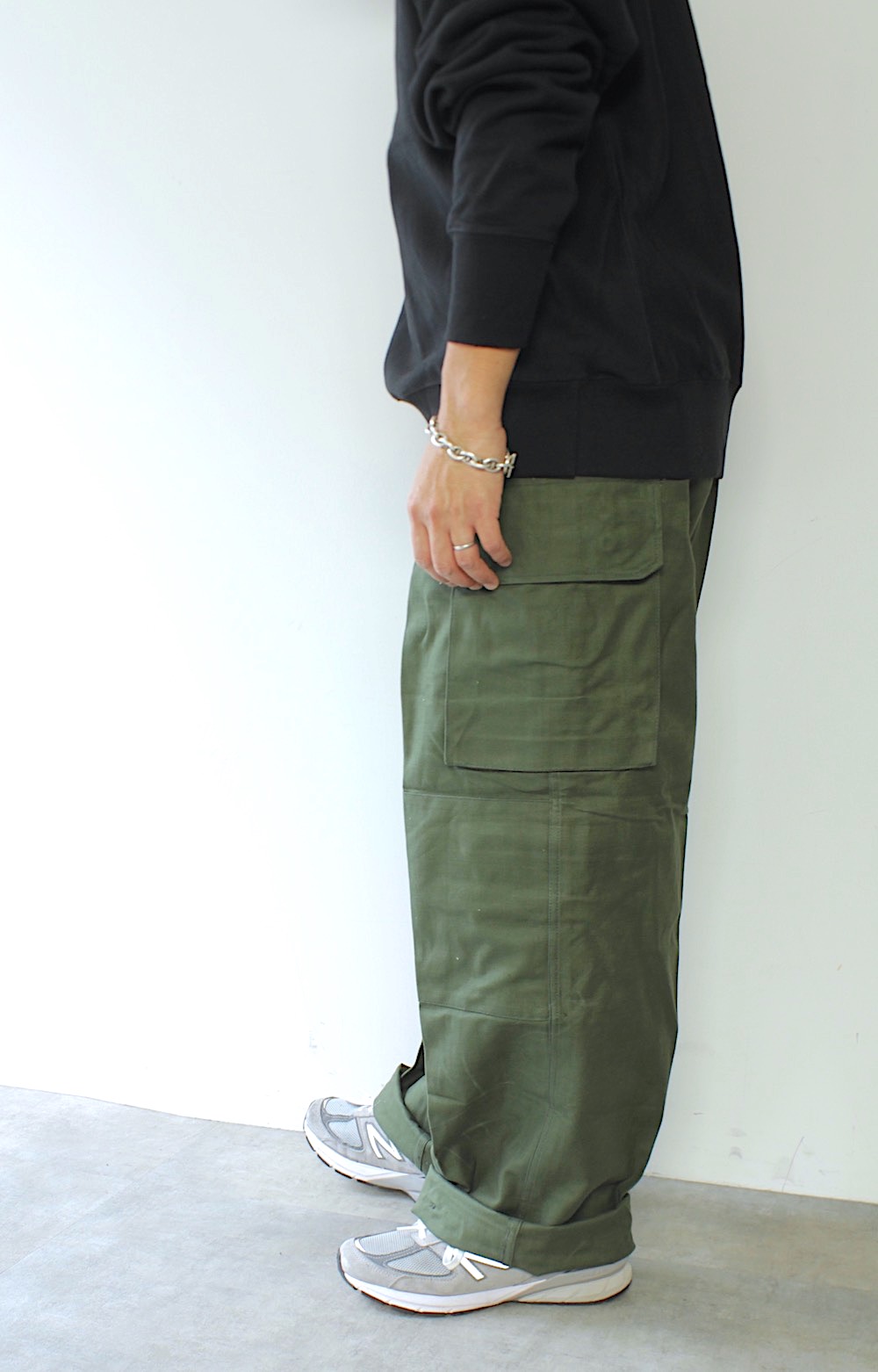 全国通販】DEAD STOCK 50s FRENCH ARMY”M47 CARGO PANTS 前期