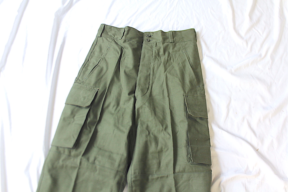 希少 French army m47 pants 前期股下625? - ワークパンツ/カーゴパンツ