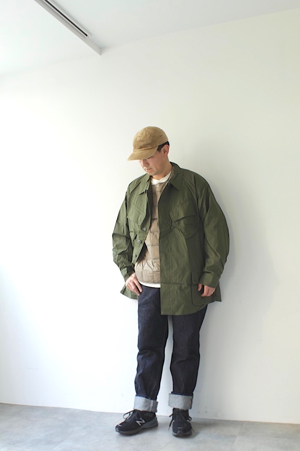 Lsize U.S.army JUNGLE FATIGUE JACKET