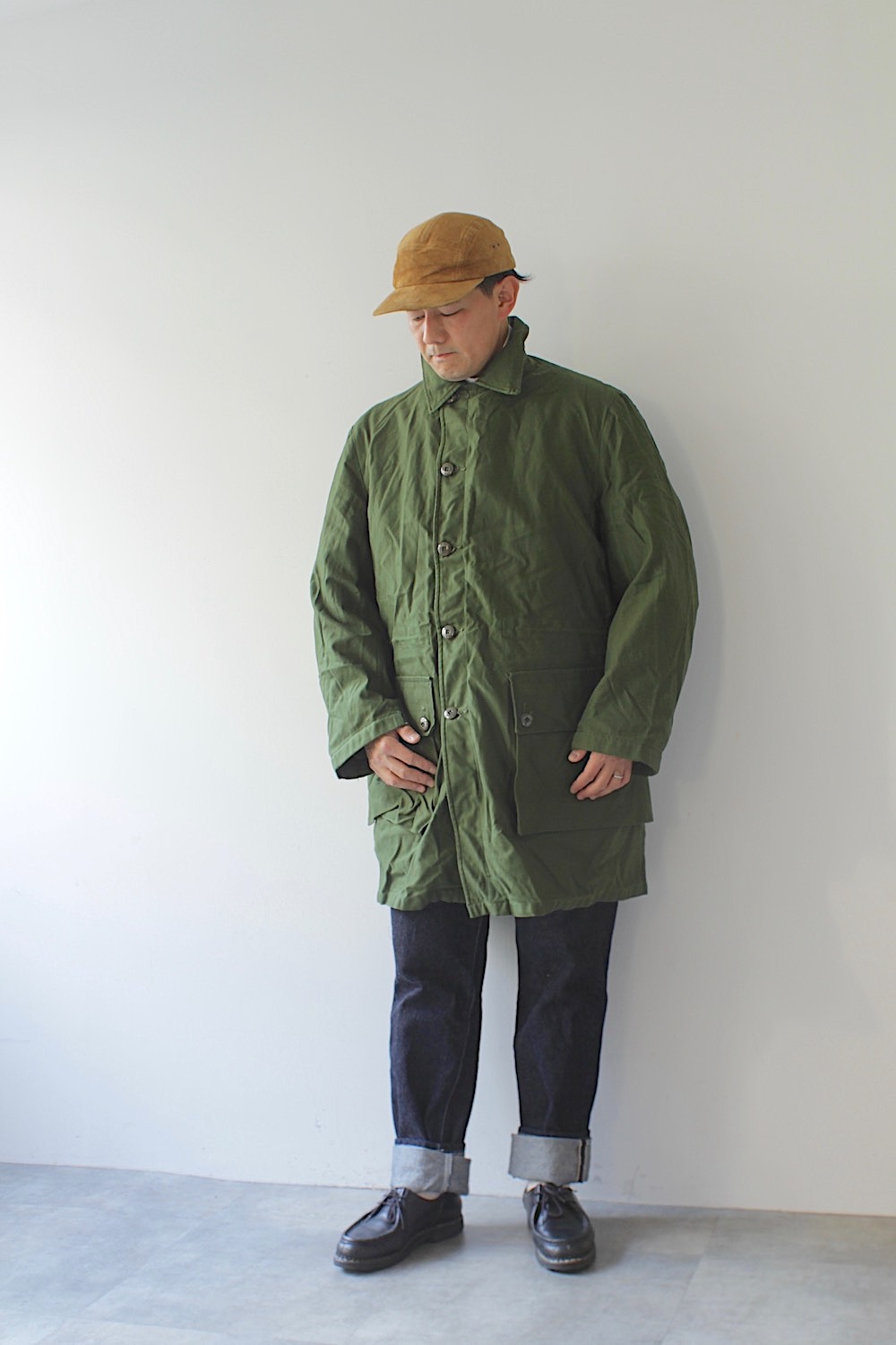 【珍品】80s Swedish Army M59 ボアライナー ツートン 後染め