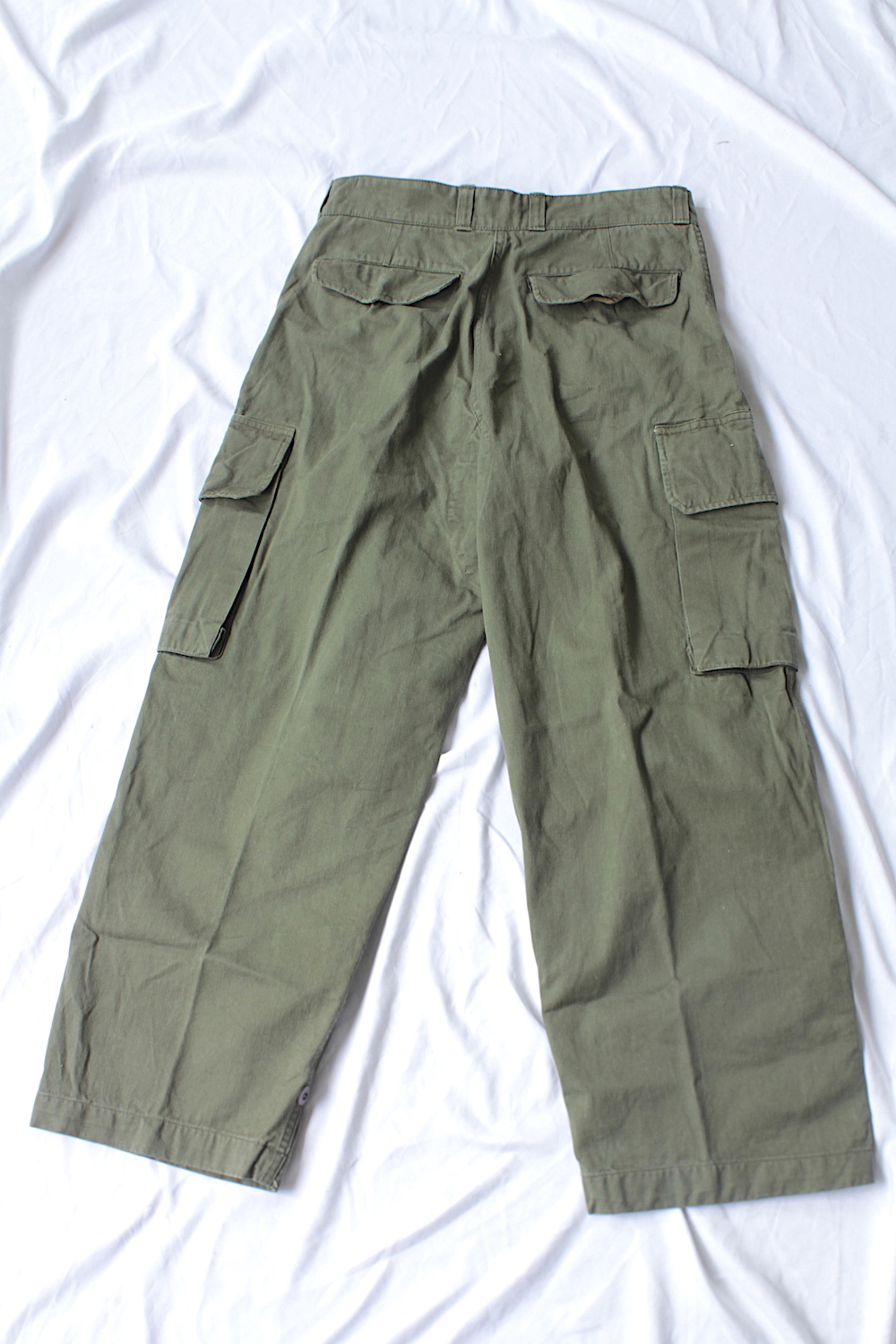全国通販】【SPECIAL】VINTAGE 60s FRENCH ARMY”M47 CARGO PANTS 後期  