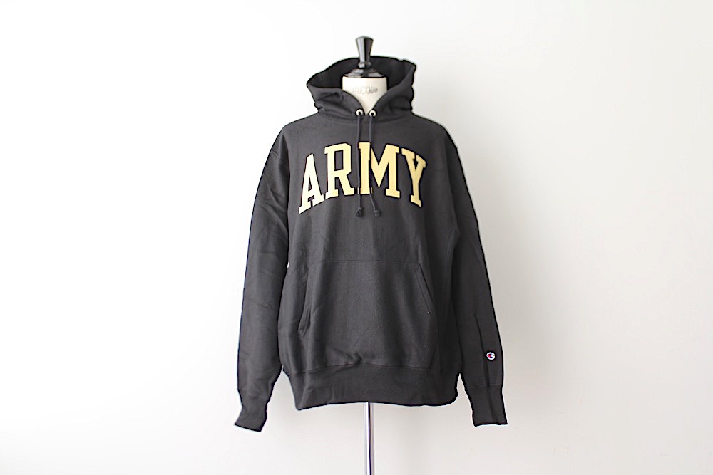 チャンピオン リバースウィーブ ARMY FOOTBALL Lサイズ