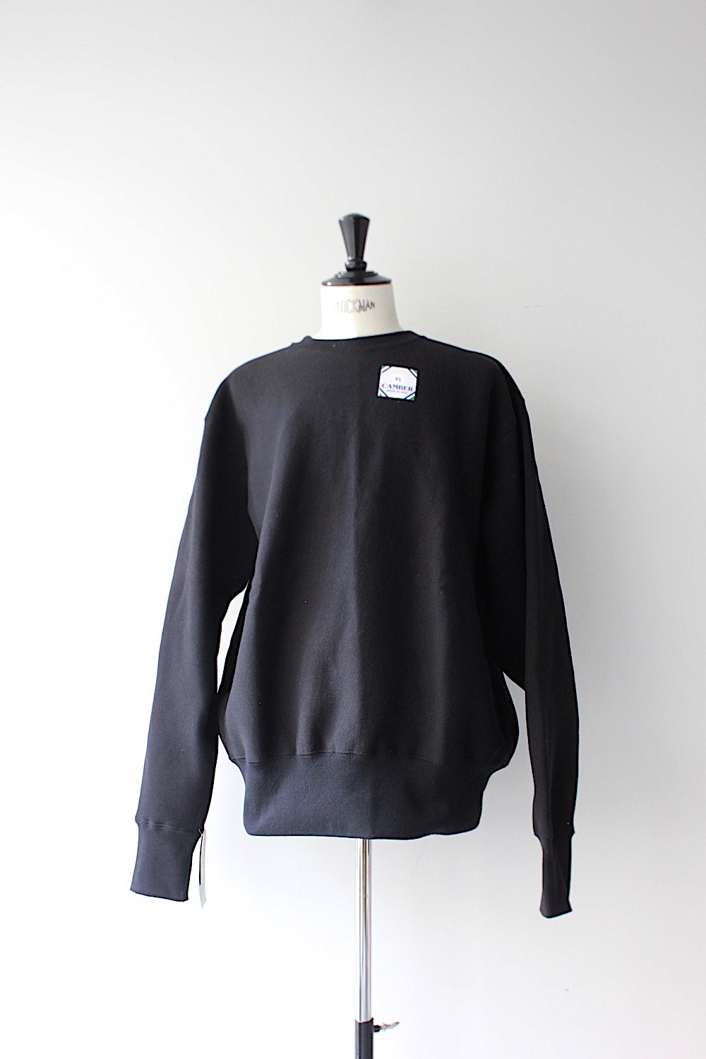 CAMBER (キャンバー) CROSS KNIT / BLACK S